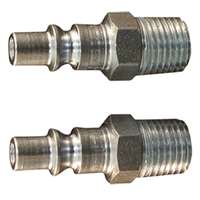 (MIL-S777) 1/4" Male NPT A-Style Plug, 2 Pack