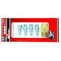 (MIL-S211) "M" Style 1/4" 5PC Coupler Kit