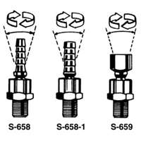 1/4" M. x 1/4" Barb Swivel