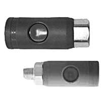 (MIL-S99787) 1/4" FNPT T Style Safety Coupler