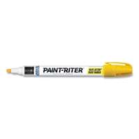 (MKL-96821) PAINT-RITER VALVE ACTION Paint Marker, Yellow, 1/8 in Tip, Medium