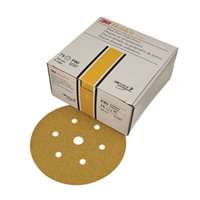 (MMM-1073) SANDING DISC 6 HOOKIT FILM D/F P400 GOLD 100PK