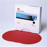 (MMM-1100) SANDING DISC RED STIKIT 8IN DISC P80D 25 BOX