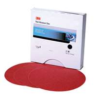 (MMM-1111) SANDING DISC RED STIKIT 6IN DISC P220 100 BOX