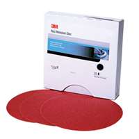 (MMM-1117) SANDING DISC RED STIKIT 6IN DISC 40D 25 BOX