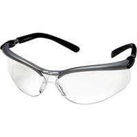 3M BX Protective Eyewear 11380-00000-20 Clear Anti-Fog Lens Silver/Black Frame 20 ea/Case