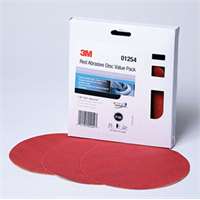 (MMM-1254) ABRASIVE DISC RED STIKIT 6IN P180 50 PER PACK