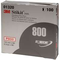 (MMM-1320) ABRASIVE DISC STIKIT 6IN FILM P800 100/BX