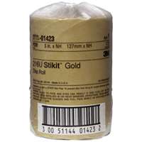 (MMM-1423) ABRASIVE DISC GOLD 5IN STIKIT P220 175 PER ROLL