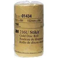 (MMM-1434) DISC 6" P400 GOLD PSA 175/ROLL