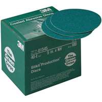 (MMM-1545) DISC 5" 40E GREEN PSA 100/BOX