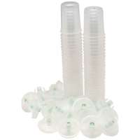 (MMM-16114) PAINT CUP MINI LIDS AND LINERS 6OZ 50 PER BOX