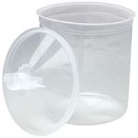 (MMM-16200) PPS LIDS WITH 200 MICRON FILTER 25/BX