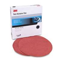(MMM-1677) SANDING DISC RED HOOKIT 8IN DISC 80D 25 BOX