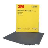 (MMM-2032) SANDPAPER SHEET 9 X 11 P1500 IMPERIAL 50 BOX