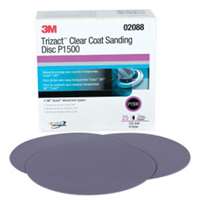 (MMM-2088) SANDING DISC TRIZACT HOOKIT 1500G CLEAR COAT
