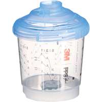 (MMM-26261) 3M PPS SERIES 2.0 VENTED SPRAY CUP KIT 26261, MINI (8.5 FL OZ, 250ML), 200 MICRON FILTER, 50/KIT