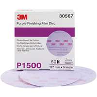 (MMM-30567) SANDING PURPLE FILM DISC 5IN HOOKIT P1500 50PK