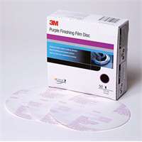 (MMM-30670) SANDING PURPLE FILM DISC 5IN HOOKIT P800 50PK