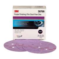 (MMM-30766) PURPLE FINISHING FILM HOOKIT 6IN P2000 50/BOX