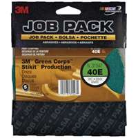 (MMM-31547) GREEN CORP STKIT SANDING DISC 6IN 40E 5 PER PACK