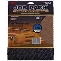 (MMM-32115) ABRASIVE SHEET 9 X 11IN 80D PRODUCTION 5/PACK