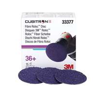 (MMM-33377) 2 Cubitron  II Fibre Roloc  36+ Grade Disc