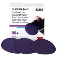 (MMM-33392) 3 Cubitron II Fibre Roloc 80+ Grade Disc