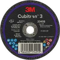 3M™ Cubitron™ 3 Cut-Off Wheel 3in x 0.04in x 3/8in, 5/Box