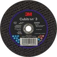 (MMM-33459) 3M™ Cubitron™ 3 Cut-Off Wheel, 4in x 0.04in x 3/8in, 5/Box
