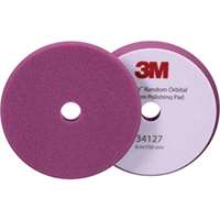 (MMM-34127) 3M Perfect-it Random Orbital Foam Polishing Pad 34127, Fine, Purple, 6 in (150 mm)