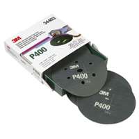 (MMM-34403) FLEXIBLE ABRASIVE HOOKIT   DUST FREE 6 DISC P400