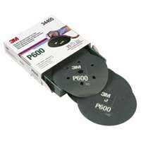 (MMM-34405) FLEXIBLE ABRASIVE HOOKIT   DUST FREE 6 DISC P600