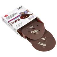 (MMM-34407) FLEXIBLE ABRASIVE HOOKIT   DUST FREE 6 DISC P1000