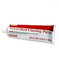 3M Acryl-Red Glazing Putty 14.5 oz tube