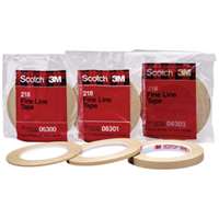 (MMM-6300) TAPE FINELINE 1/8X60YD GREEN 218 ROLL