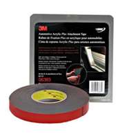 (MMM-6383) AUTOMOTIVE ATTACHMENT TAPE BLACK 7/8 X 20YRDS