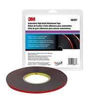 (MMM-6387) ATTACHMENT TAPE ACRYLIC 1/4IN X 20YD BLACK
