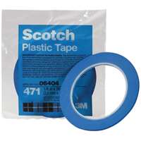 (MMM-6404) TAPE FINELINE 1/8X36YD BLUE 471 ROLL