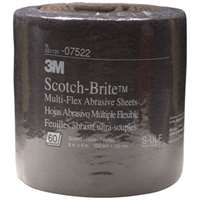 (MMM-7522) SCOTCHBRITE SHEET ROLL GRAY 8 X 20'