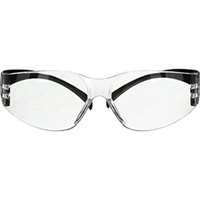 (MMM-SF101AF) 3M SecureFit 100 Series SF101AF-BLK Black Temples Clear Anti-Fog/Anti-Scratch Lens 100 ea/Case