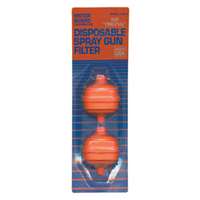 (MOT-D122) D-12 Disposable Spray Gun Filters, 2-Pack