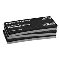(MOT-SB3) Soft Block Flexible Sanding Block, 3 Pack