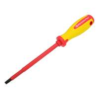6.5 x 150mm Slotted Head VDE Insulated Electricians Screwdriver 