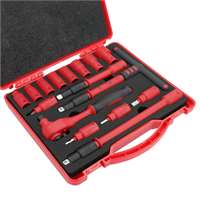 16-Piece 3/8" Drive VDE Insulated Socket Set 