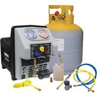 Twin Turbo Refrigerant Recovery Machine for all R134a Applications  Including Buses & Fleet