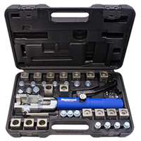Universal Hydraulic Flaring Tool Set W/ Blue Handle 3/8” & 1/2” GM Transmission Cooling Line Die