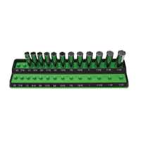 (MTS-PSH50S-GRN) 1/2" Peg Socket Holder, sae, green