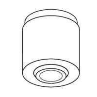(OTC-38354) Receiving Tube,  O.D. 2-1/4""x 2" I.D.