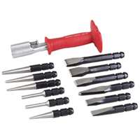 (OTC-4605) 12 pc. Stinger Quick Change Punch & Chisel Set